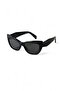 RUTH 2024 CAT EYE DESIGN BLACK WOMEN'S SUNGLASSES / REN EYEWEAR - 6