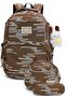 1430 Primary School Bag Set – Imported Fabric, Thermos Lunch Box and Pen Holder Set of Three - 2