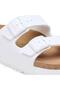 Arizona Platform Flex Bf Vegan Unisex Slippers Brk1027416 White-39 - 6