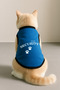 New Season Polar Cat and Dog Clothes Blue Security Size L