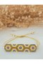 Miyuki Evil Eye Half Bracelet - 6