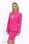 Oval Collar Classic Jacket with Side Cups - Fuchsia - 1043100 - 2