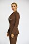 Bitter Brown Pocket Bag Jacket - 2