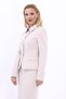 Peplum Ceket-Bej - 3