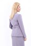 V-Neck Hooded Classic Jacket-Anthracite - 1041100 - 3