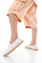 Espadrille Knitwear Straw Daily Orthopedic Sole Comfortable - 4