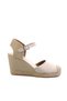 Mink Natural Women's Wedge Heeled Shoes K01874055565 - 2