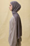Tasseled 50% Cotton Brice Shawl - Warm Gray - 5