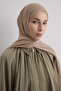 Tasseled 50% Cotton Brice Shawl - Light Mink - 5