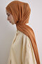 Tasseled 50% Cotton Brice Shawl - Cinnamon - 4