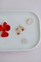 Red Strawberry Earrings with Zircon Stone - 3