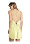 Snake Detailed Stone Printed Back Low-Cut Satin Nightdress - 5