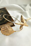 Gold Color Seashell, Starfish Detail Adjustable Arm Accessory (Diameter: 9cm) - 3