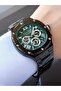 Men's Functions Active Metal Cord Wrist Watch