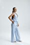 Lena Collar Embroidery Detail Double Linen Summer Suit - 3