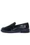 Loren Women's Genuine Patent Leather Loafer Shoes 2121L