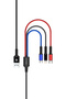 NYLO Series Cable 3in1 3.0A 1.2M - Tri