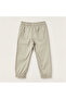 Solid Pants with Drawstring Closure and Pockets - 4