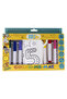 Reusable Silicone Colouring Mat with Pens and Travel Case - Number Design - 5