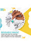 Reusable Silicone Colouring Mat with Pens and Travel Case - Dubai Design - 3