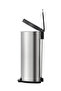 ARIA 45L Step Trash Bin – Brushed Stainless Steel, Soft-Close Lid, Fingerprint-Resistant - 4