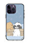 غطاء حماية لجهاز Apple iPhone 14 Pro Max Bear Friends