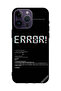 غطاء حماية لجهاز Apple iPhone 14 Pro Max Error