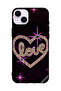 غطاء حماية لهاتف Apple iPhone 14 Love Heart
