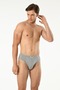 6 Pieces Men's Large Size Kom Cotton Combed Cotton Slip Underwear 100% Cotton - 3