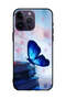 غطاء حماية لهاتف Apple iPhone 14 Pro Max فراشة على الكتب