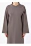 Oversize Sports Hijab Dress - Mink - - 5