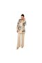 Ethnic Pattern Chiffon Tunic Set