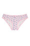 Girls' Cotton Lycra Panties - Colorful Comfortable Flexible Underwear 3-Pack 6743 - 3
