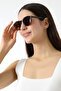 Women's Accessories Brown Oval Uv400 Sunglasses 23001 C3 - 3