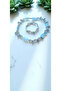 Stone Necklace & Bracelet Set - 3