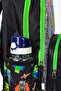 Men's School Bag Luxury School Bag Pen Holder Lunch Bag Set of 3 School Bag Patterned Mine - 7