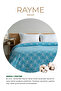 Geometric Printed Double Bedding Set Piqué Bedspread - Cotton , Summer Set Piqué Pieces 200X240 cm - 5