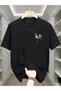 Unisex Rooster Oversize Crew Neck T-Shirt