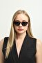 One Two Three Polarized Sunglasses Black White - 3