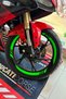 Neon Green Rim Strip Compatible with All Motorcycles for Motorcycle 17 Inch Wheel Assembly (12 Pieces)