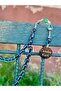 Capsule Cut Name Surname Detailed Silver Tasseled Petrol Blue Fire Amber Prayer Beads - 3