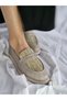 New Season Genuine Leather Straw Women's Loafer – Comfortable and Stylish - 4