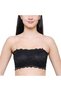 Women’s/Girl’s Fashionable Lace Tube Bra Strapless Padded Seamless Hook Closure Bra, Fr - 4