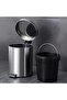 12L Premium stainless steel step trash can with removable bin, pedal operation, skid-resistant base - 2