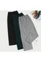 3-Piece Breathable Fabric Ribbon Waist Detailed Printed Pocketless Women's Pajama Bottoms - 2