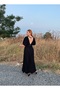 Muslin Rope Knit Detailed Cut Out Dress - 3