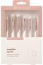 Luxe Exquisite Eye Makeup Brush Kit, For Eyeshadow, Eyeliner, & Brow Makeup, Professional
