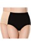 Women's Cotton High Waist Full Coverage Tummy Control Panty, Size (M-XXL)