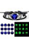 Shining Aries, Adjustable Faux Leather Bracelet, Suitable for Both Men and Women - 3