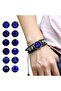 Shining Aquarius Sign, Adjustable Faux Leather Bracelet, Suitable for Both Men and Women - 6